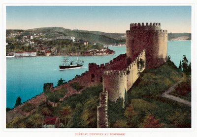 European Castle on the Bosphorus by European Photographer